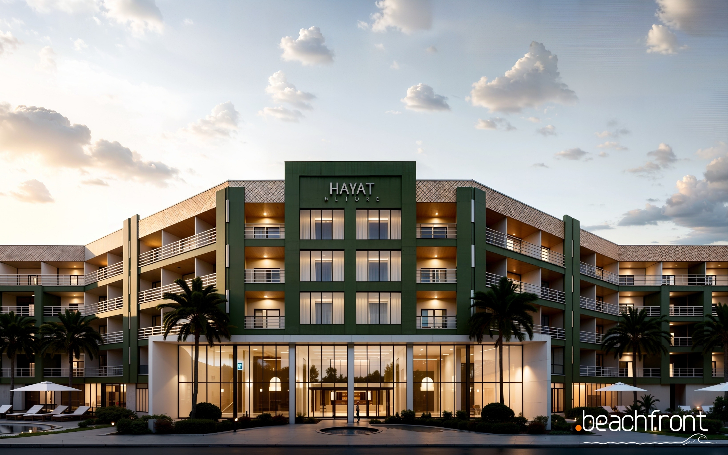 HAYAT BEACH RESORT | 1-Bedroom Apartment with Pool & Sea View | 58.00 m²