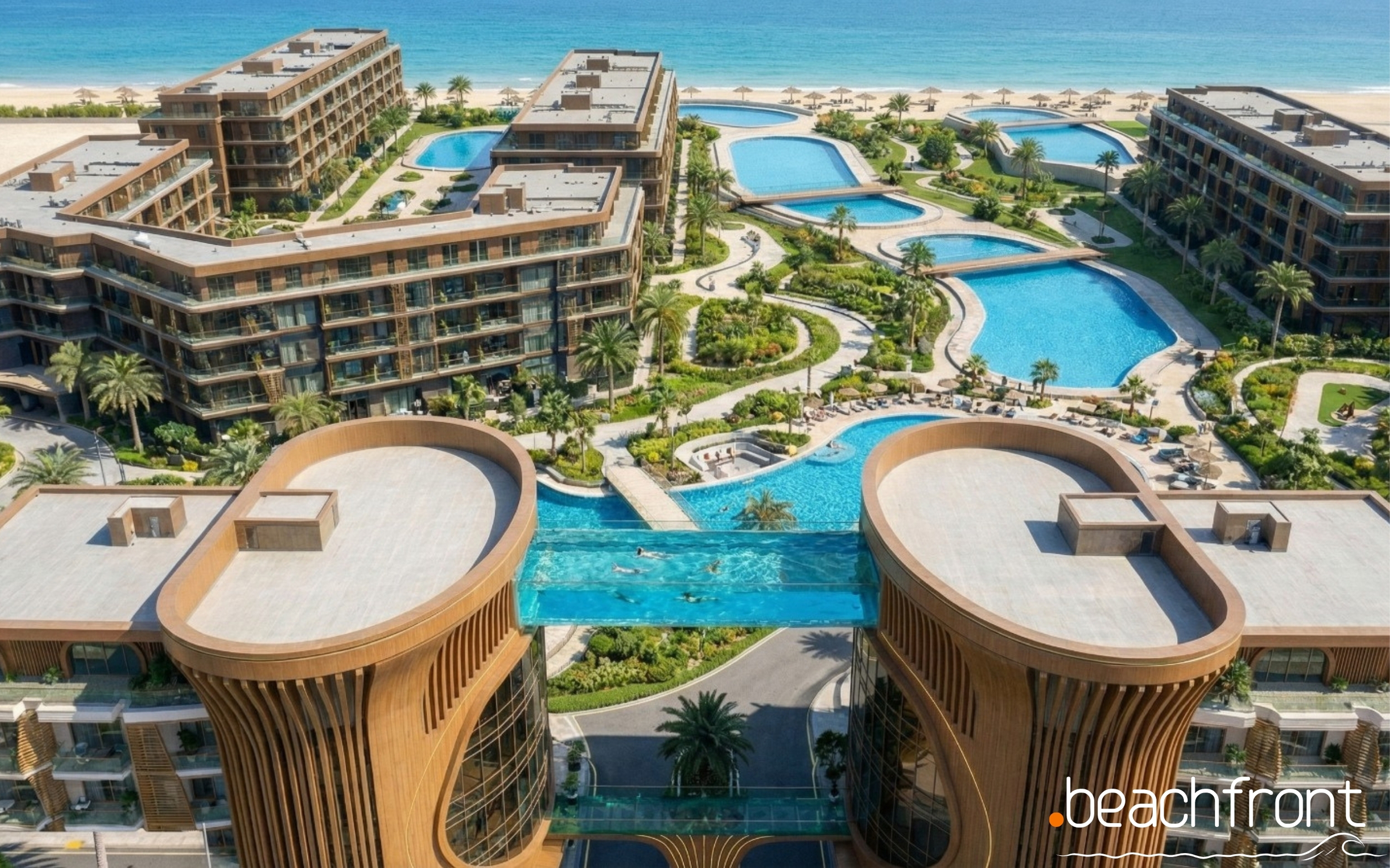 MARVENTTO RESORT HURGHADA | 1-Zimmer-Apartment mit Meer- & Poolblick | 62,00 m²