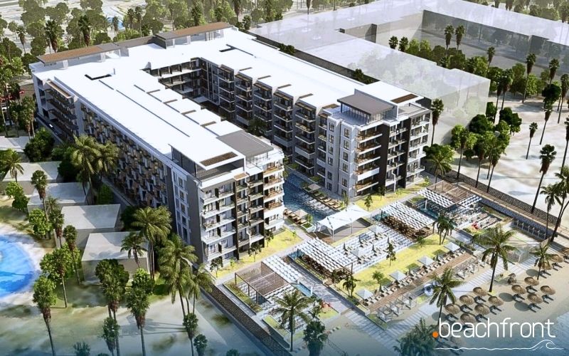 Oro Beach Resort | Studio-Apartment mit südlichem Meerblick | 55 m²