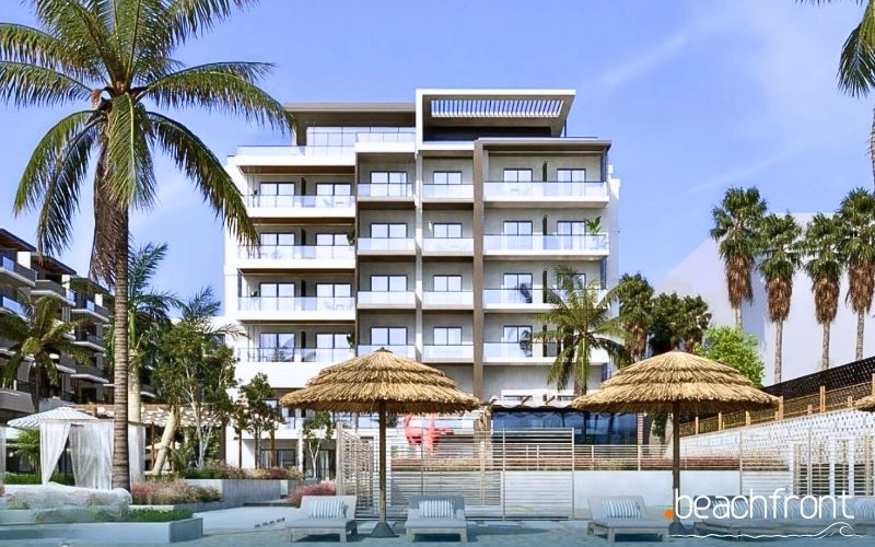 Oro Beach Resort | 1-Schlafzimmer-Apartment mit Pool- und Meerblick | 90 m²