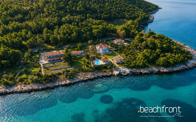 THEOLOGOS BEACHFRONT ESTATE | Exklusive Strandvilla | 417 m²