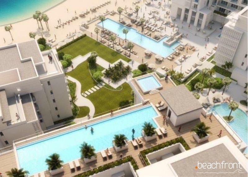 ALDAU STRAND HURGHADA | Просторные апартаменты с 2 спальнями и боковым видом | 173 sqm