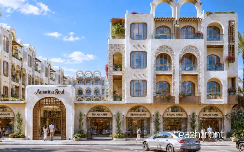 AMARINA SOUL MAGAWISH HURGHADA | Phase One Studio Apartment with Pool View | 54.00 m²