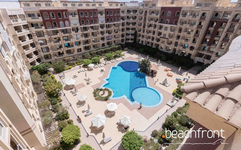 1-Bedroom Apartment with Pool View for Sale in Florenza Khamsin Hurghada, Egypt – Pool Level