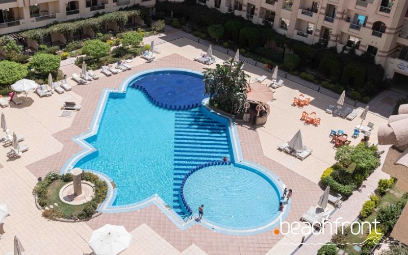 1-Zimmer-Penthouse mit Poolblick zum Verkauf im Florenza Khamsin, Hurghada