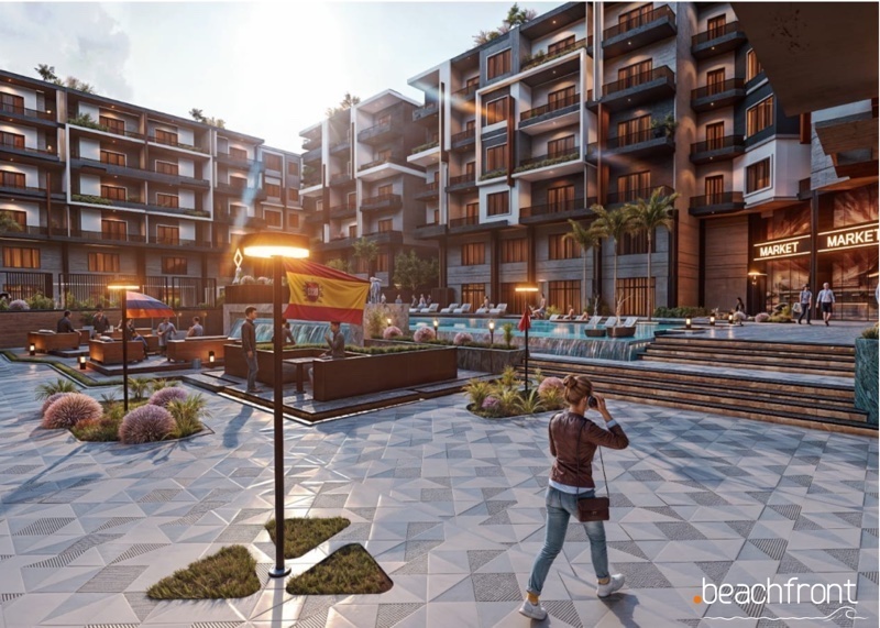 ICONIC RESORT HURGHADA | 1-Bedroom Apartment with Street & Mountain View | 78 sqm