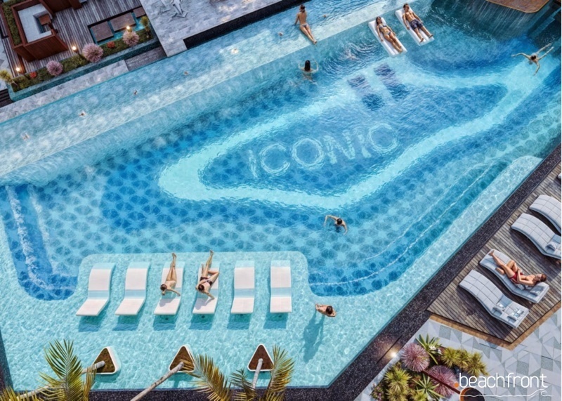 ICONIC RESORT HURGHADA | 2-Schlafzimmer-Apartment mit Straßen- und Bergblick | 104 m²