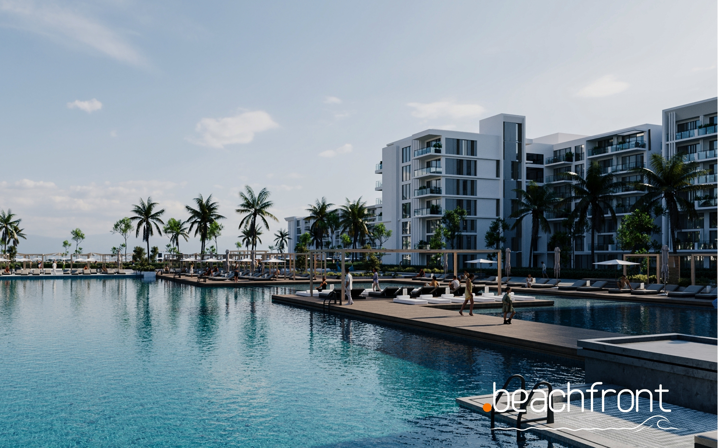 RIVA Hurghada | 2-Schlafzimmer-Apartment mit Meer- und Poolblick | 106,90 m²