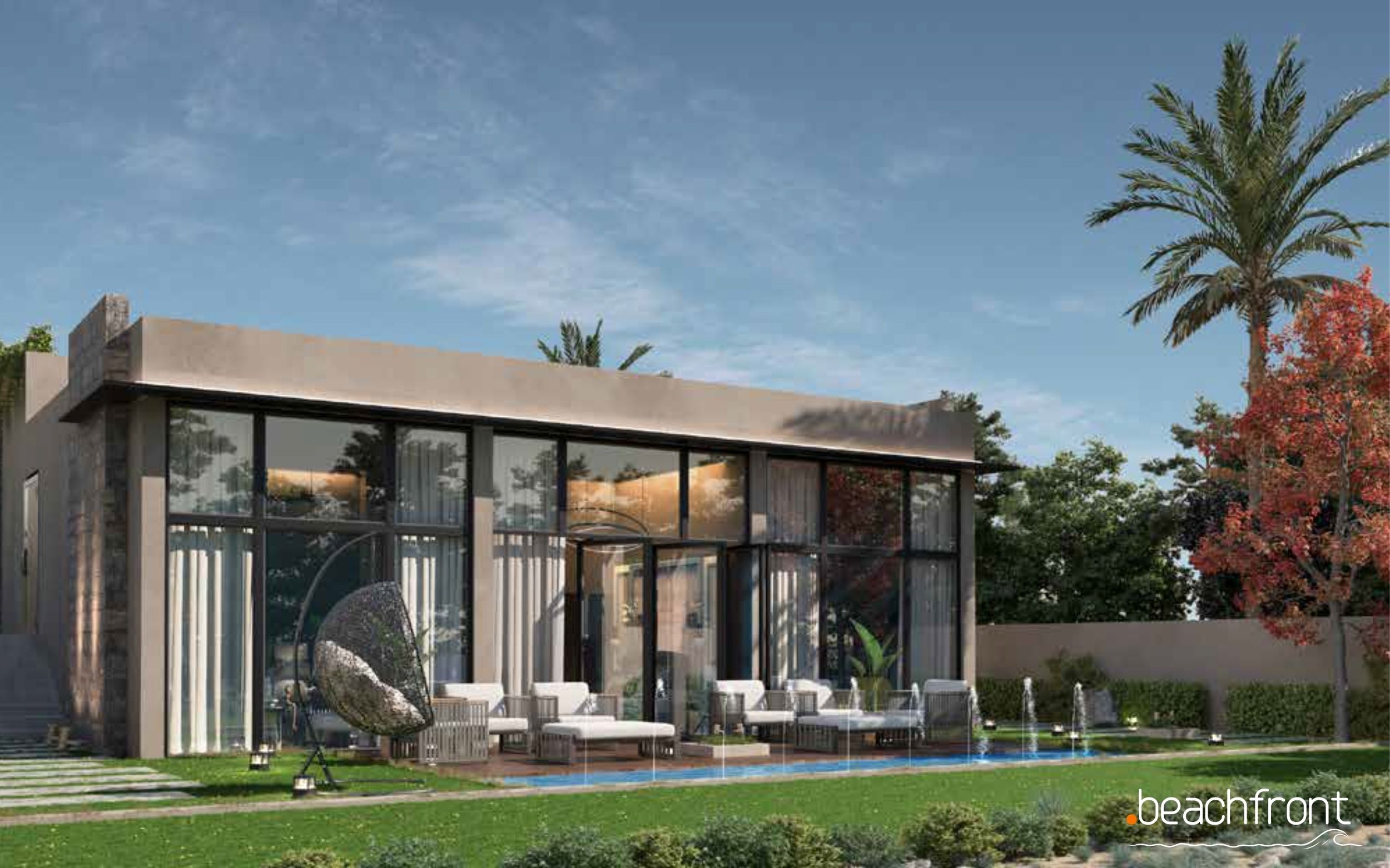 3-Bedroom Patio Twin Villa with Private Garden for Sale in Wadi Soma – Soma Bay