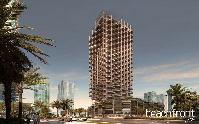 THE SYMPHONY | Büro mit Pool- & Cityscape-Blick | 99,6 m²